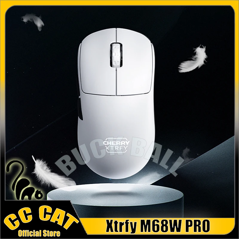 

Xtrfy M68W Pro Gaming Mouse 2Mode Wired 2.4G Wireless Mouse PAW3395 Lightweight 26000DPI Mice Office FPS Esports Game Mouse Gift