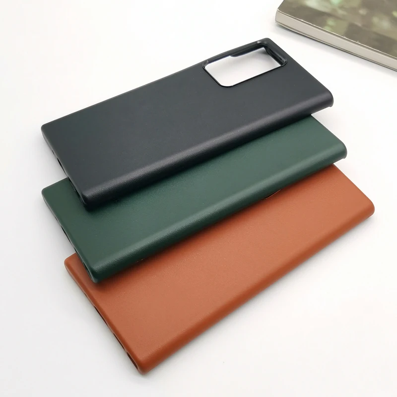 For Samsung Galaxy Note 20 Ultra 5G PU Leather Cover Shockproof Back Protective Shell Galaxy note20ultra Note20Ultra Phone Case