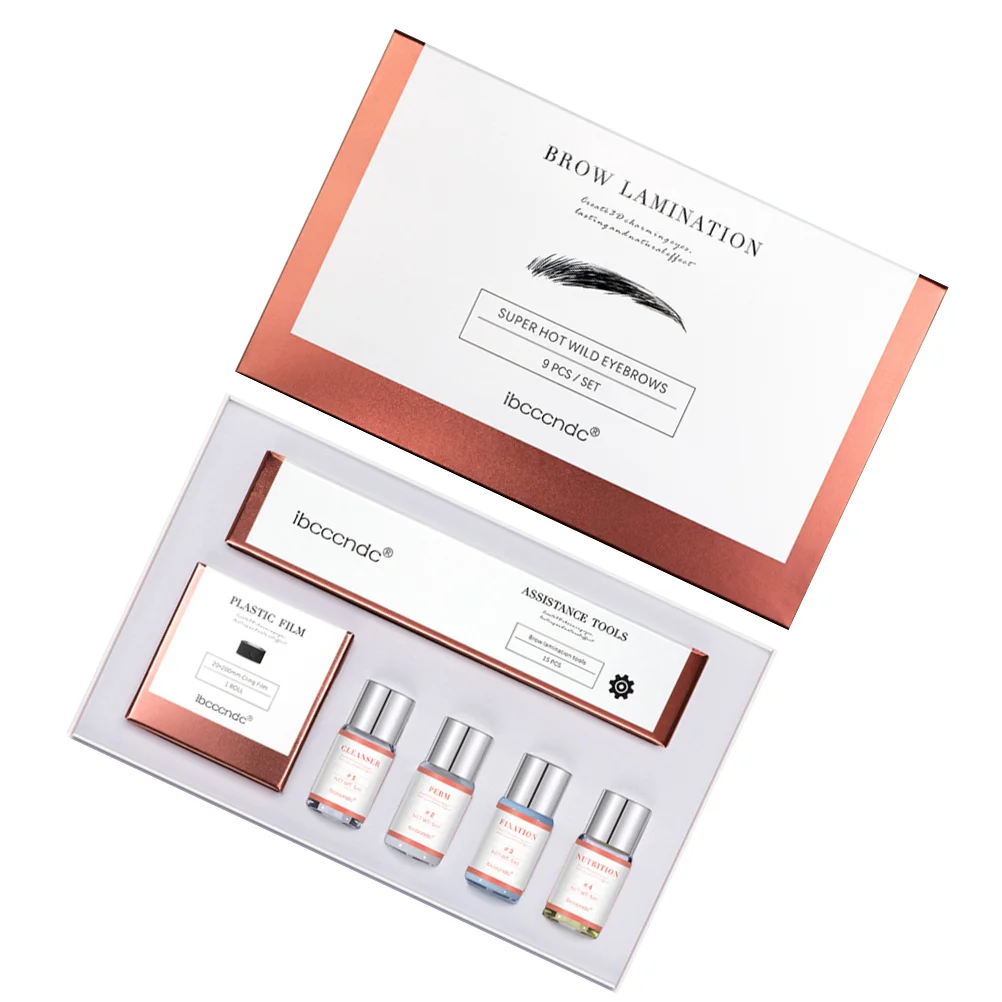 

Eyebrow Perm Set Eyelash Kits Tinting Tools Natural Lamination for Women Make up Propylparaben