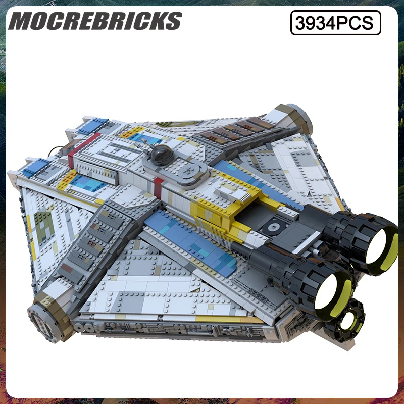 

Space War Series The Ghost - Rebels Interstellar Spacecraft Model Building Blocks Set MOC Children's Toys Christmas Gifts