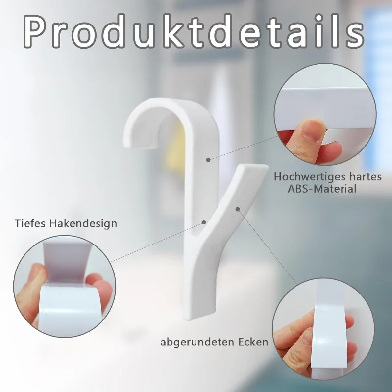 Multifunctional Hooks Towel Holder Kitchen Hook 5/10PCS Hooks Radiator Heating Universal Bathroom Kitchen Door Hanging