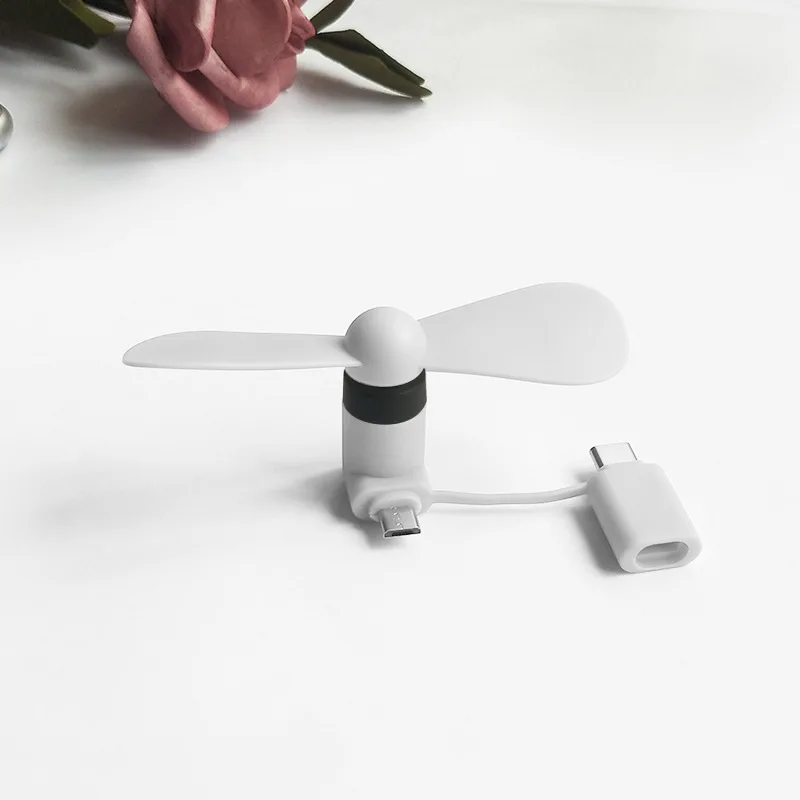 Nornward Mini Ventilateur Usb-Micro Usb Pour Téléphone