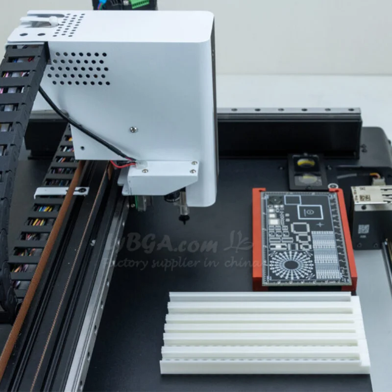 Triple Vision Camera System High Speed Desktop Mini Automatic SMT Pick And Place Machine SMD Dual Heads Nozzles for PCB Assembly
