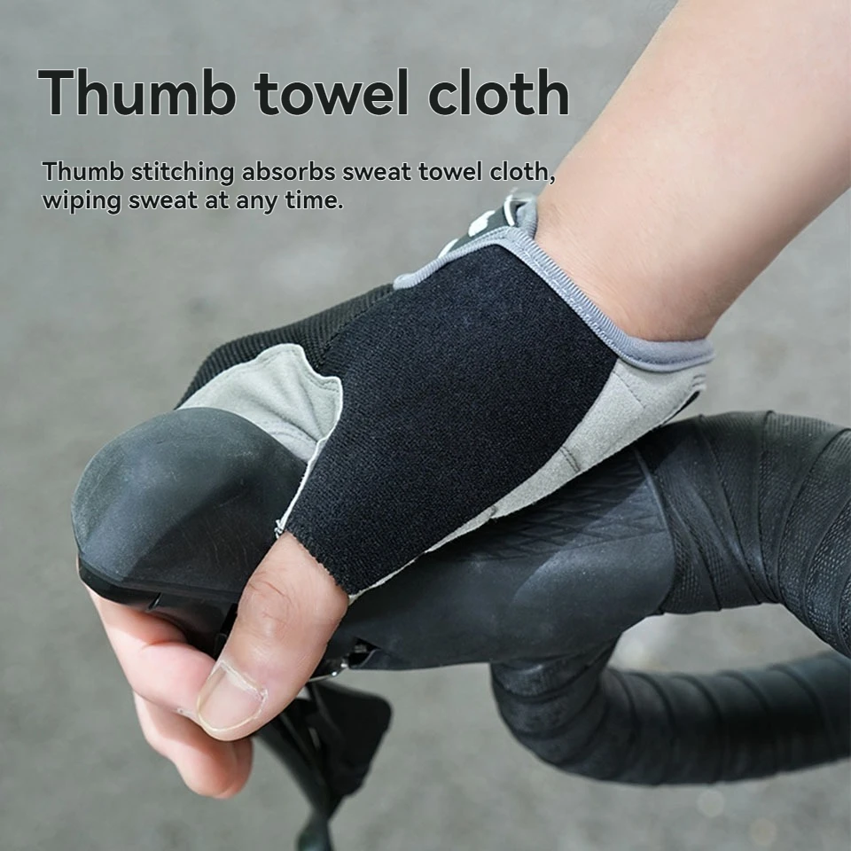 GTUBIKE Shockproof GEL Pad Cycling Gloves Half Finger Sport Resistance Men Women Summer Gym Fitness MTB Bike Gloves