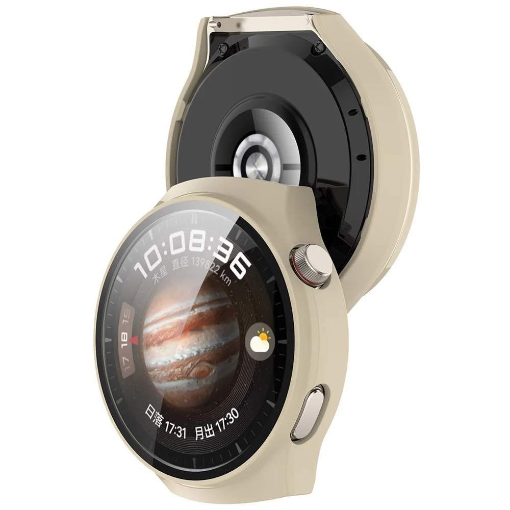 Shockproof Full Screen Protective Case with Tempered Film for Huawei Watch4 Pro Space Edition