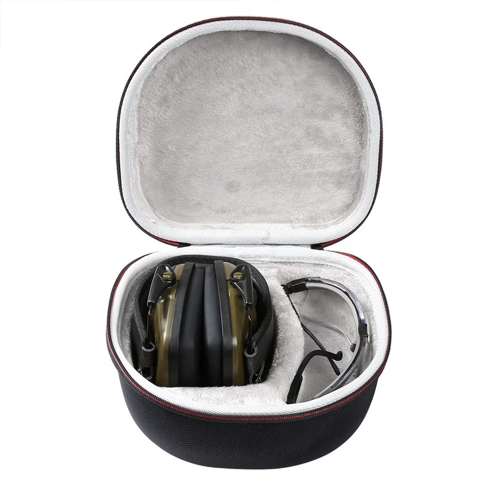 Hard Eva Case For Both Howard Leight By Honeywell Impact Earmuff And Genes  Accommodating Headphones And Glasses(only Case) Earphone Accessories  AliExpress