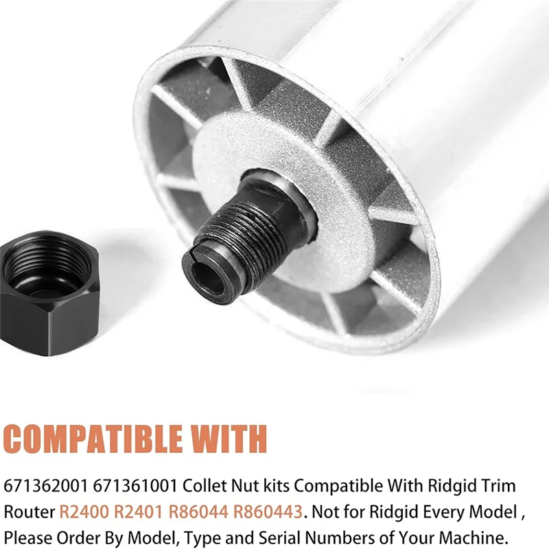 【support】 N11R 671361001 671362001 Ridgid Trim Router 2400 R2401 R86044 R860443 4 Pcs