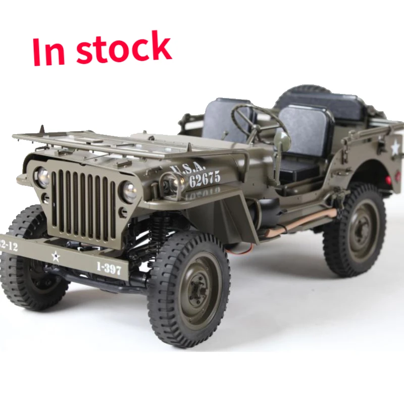 Fms Rc Cars 1/6 Hobby 1941 Willys Mb Rc Crawler Fuoristrada Veicolo Elettrico Arrampicata Auto Telecomando Modello Rtr