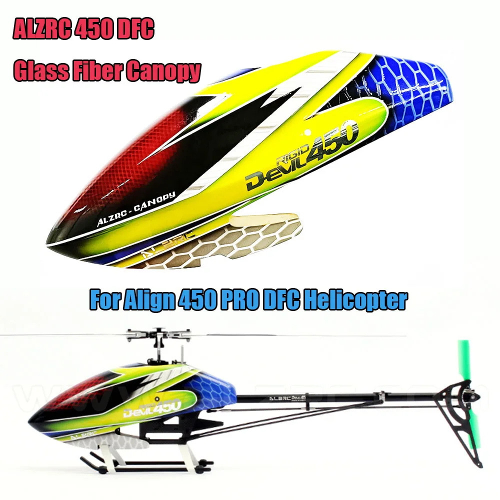 Pale Rotore Elicottero RC Trex 450 | 2 Pezzi 325 Mm Fibra Di Vetro