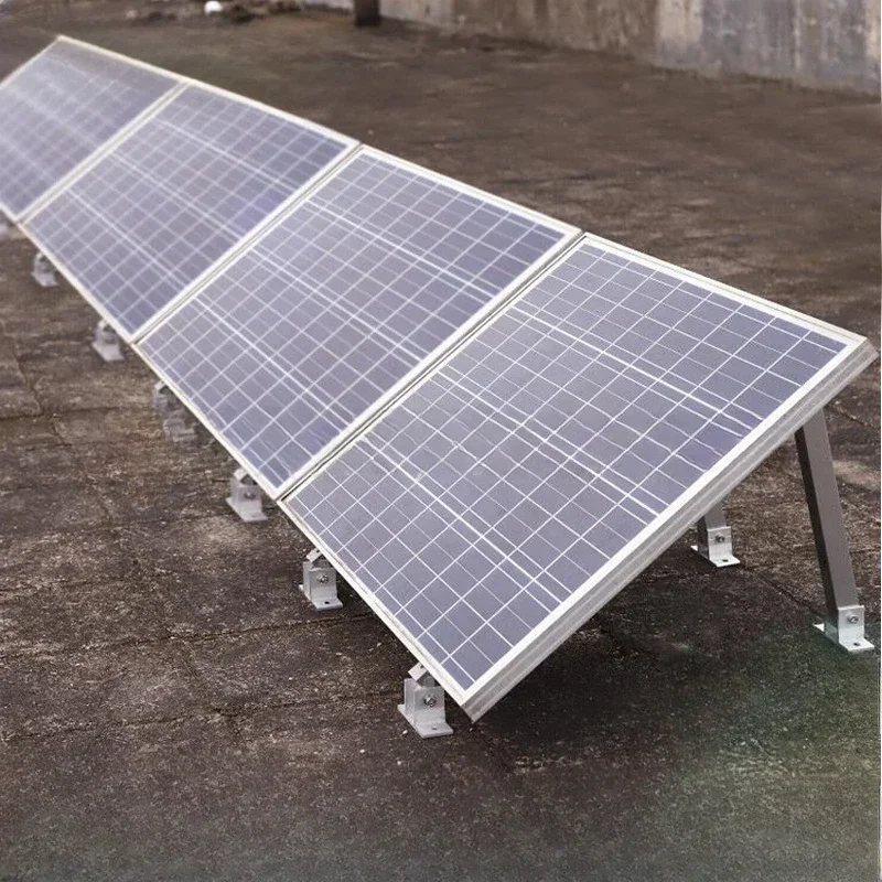 Kit De Supports Pour Panneaux Solaires Camping-car – 6 Pièces, Acier Inoxydable – Fixation Stable Sur Toit, Installation Facile - 3