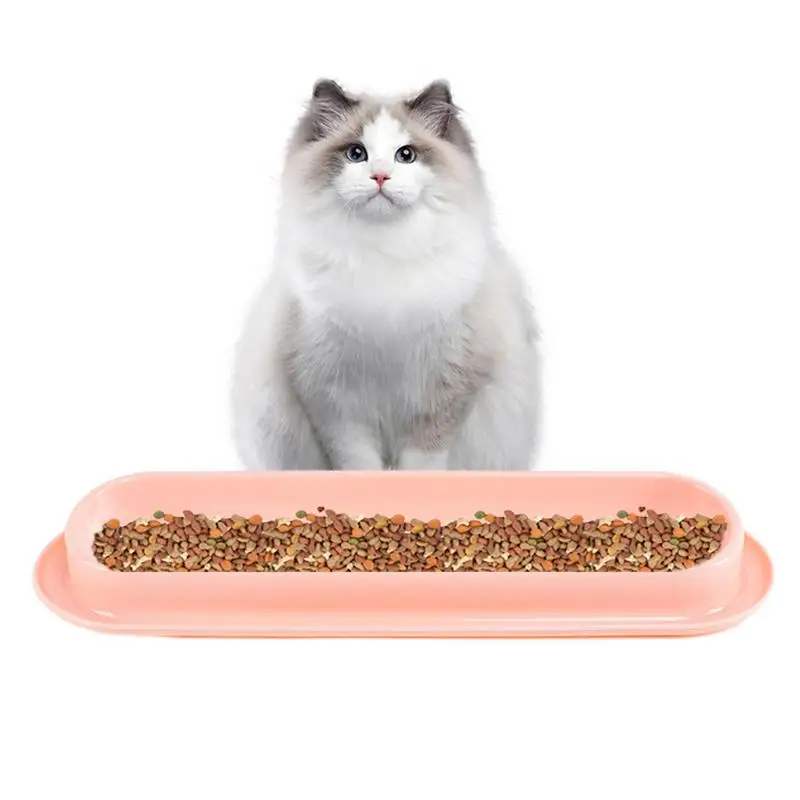 

Миска для кормления домашних животных, длинная миска с углом поворота 15 градусов, герметичная, для путешествий, для кошек и собак