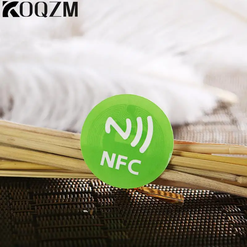 

1 sheet Waterproof PET Material NFC Stickers Smart Adhesive Ntag213 Tags For All Phones