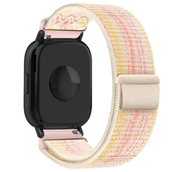 Nylon Loop Strap for Smartwatch - Replaceable Wristband Bracelet, 22mm Band Accessory (Starlight colorful)