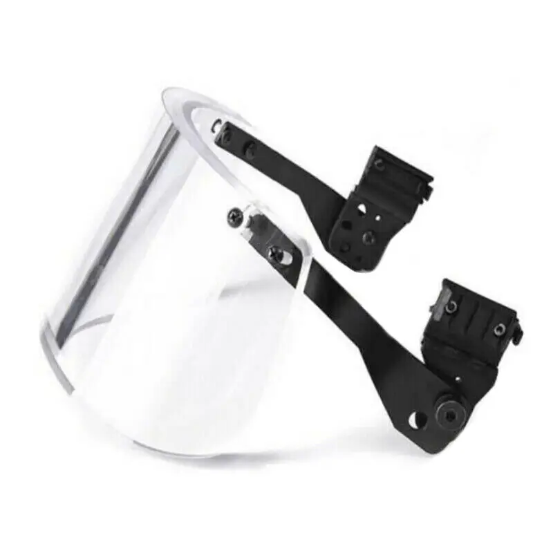 

Ballistic Visor Detachable For Bulletproof Helmet NIJ IIIA Level 3A Safety Hard Hat For Fast MICH2000B