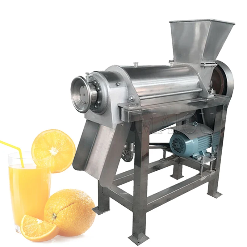 

Spiral Juice Screw Fruit Carrot Pear Extractor Apple Juicer Press Machine