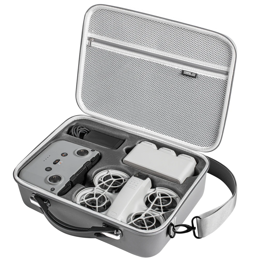 Carrying Box for DJI Neo Drone Waterproof Protective Bag Anti-Slip for Neo Controller Flight Battery Charging Hub