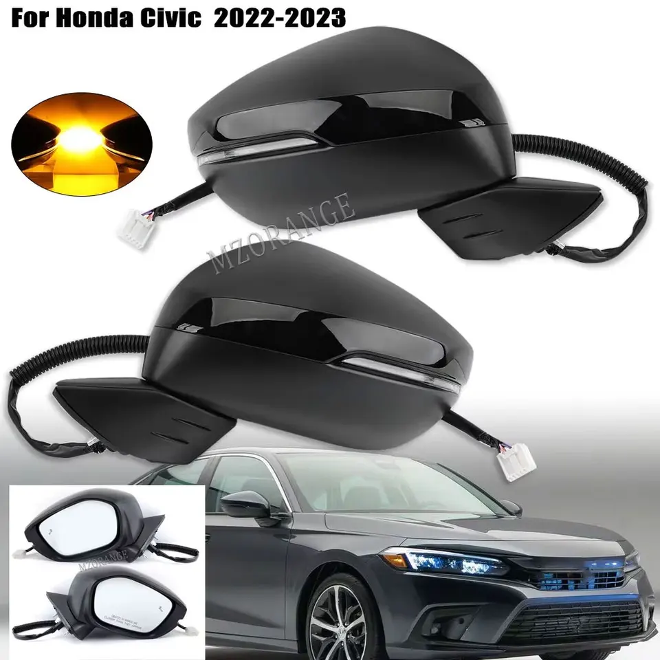 Assemblaggi di specchietti retrovisori laterali per Honda Civic VIII Hatchback | Acquisti Online su