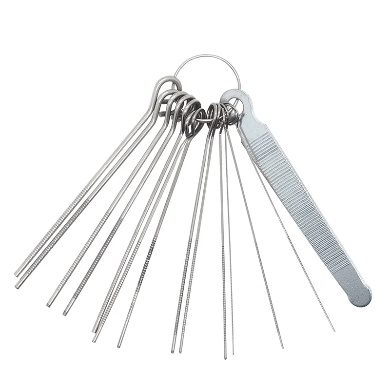 1Set Guitar Nut Slotting File Kit DIY Slot Saw Rods Filing Set Luthier Stringed Instrument Guitar Accessories Guitar Repair Tool