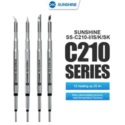 5 - Piece SUNSHINE Precision Soldering Iron Tip Set (Full set)