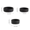 New Dog Accessories Mini Ceramic Pet Bowl Available in Black and White Eat and Drink Water Bowl for Puppy Dog Cat Pet Supplies 6