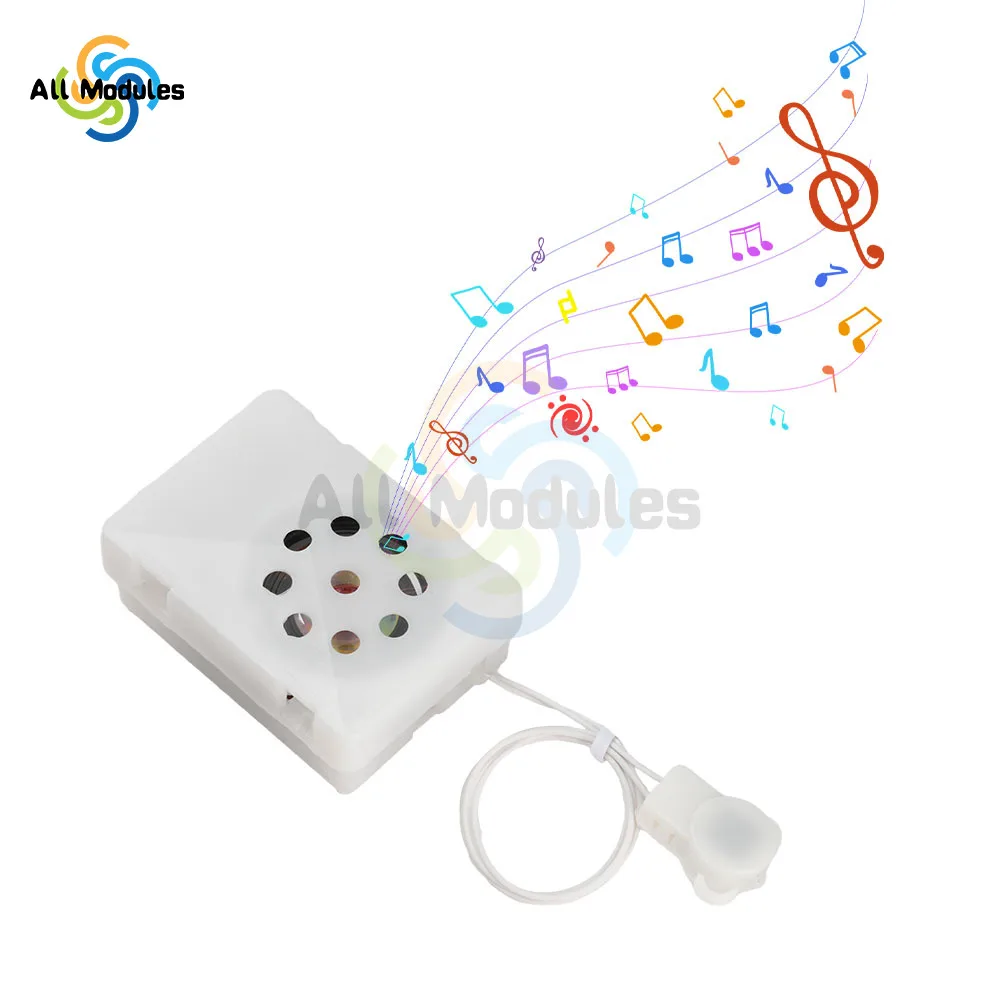 Stuffed Animal Sound Recorder 35 Seconds Button Sound Box Toys Recording Device Plush Toy Custom Messages Recorder Voice Box - 4