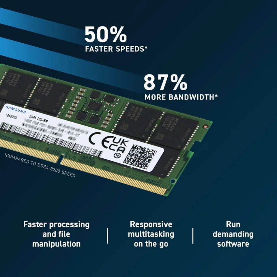 Samsung DDR5 5600MHz 32GB (16GBx2) ノート型用 My review of the Samsung 32GB DDR5 5600MHz SODIMM Notebook
