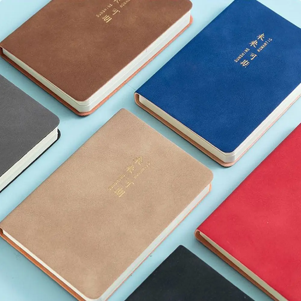 Memo Diary Planner A7 Mini Notebook Words Book Agenda Organizer Memo Notepad Ispessimento Prendere Appunti Diario Notebook Business