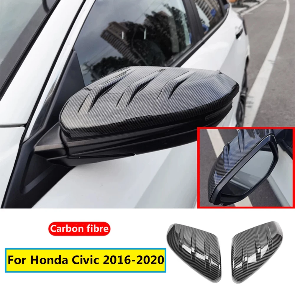 

2 шт., крышка для зеркала заднего вида Honda Civic 2016-2020