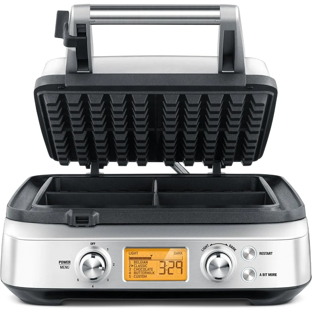 

BWM640XL Smart 4-Slice Waffle Maker, Silver