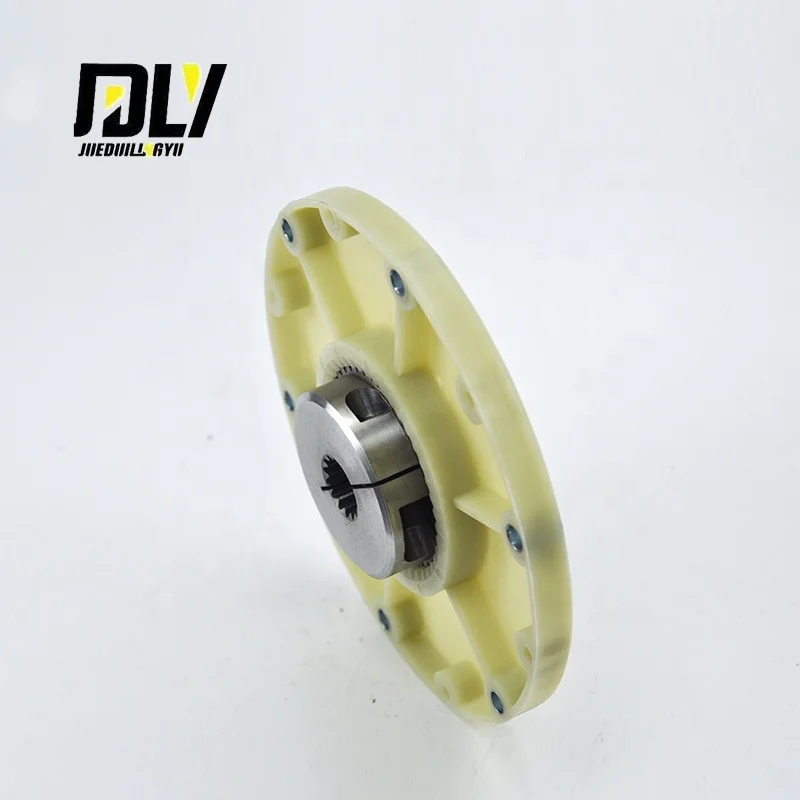 Hydraulic Pump Disc Coupling Flexible Spline Gear Shaft SY205C OD265mm 6Holes 42T