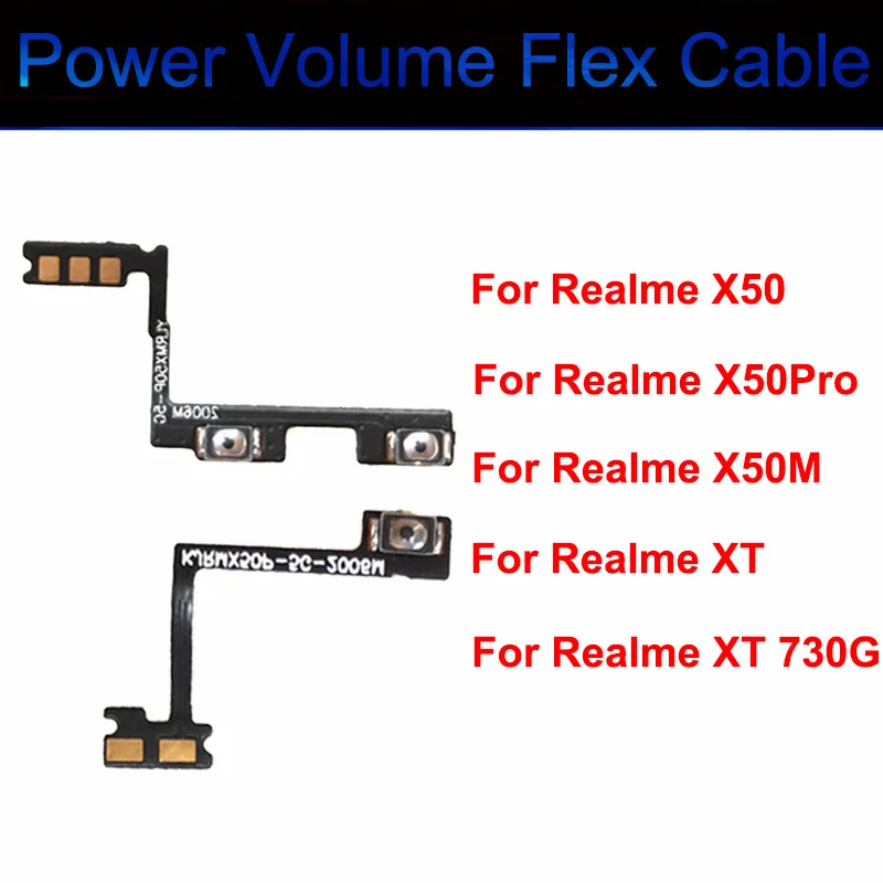 Кнопки питания и громкости для OPPO Realme X50 Pro X50M XT