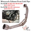 For KTM DUKE 250 390 Adventure RC390 2020 2021 2022 2023 Motorcycle Exhaust Titanium Alloy Front Link Pipe Modify Escape Moto