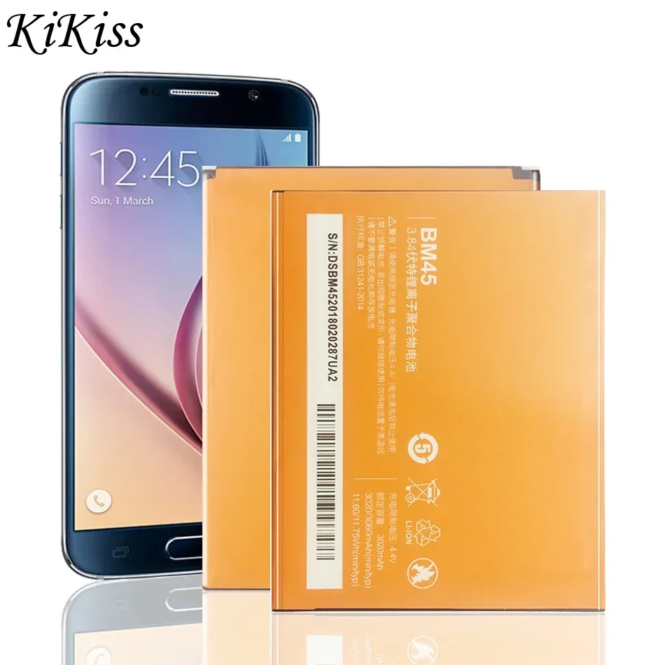 

Аккумулятор BM45 на 3060 мА · ч для Xiaomi Redmi Note 2 ,note2
