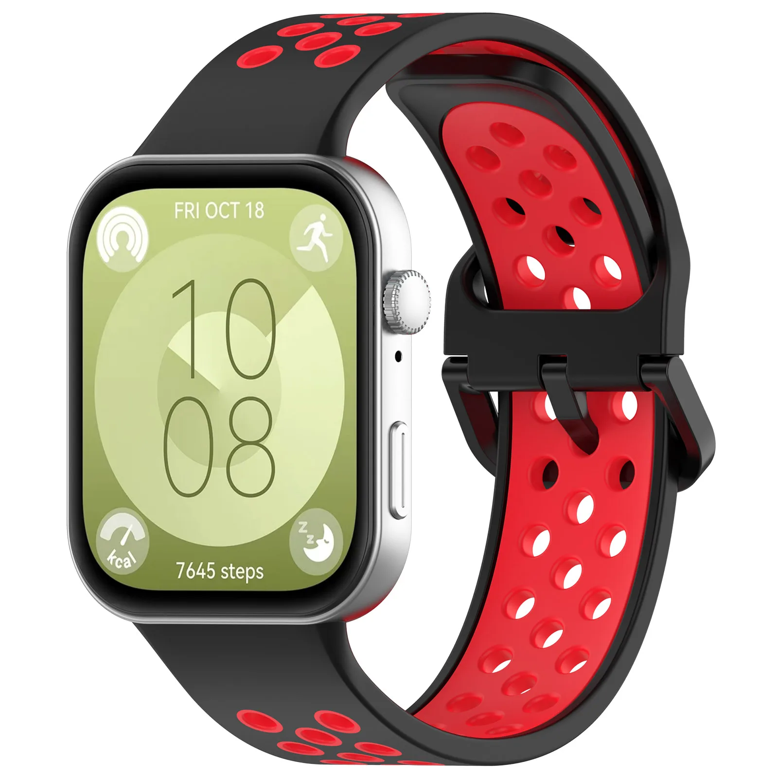 Breathable Silicone Strap for Smart Watch - Replaceable Bracelet Accessories Band Correa
