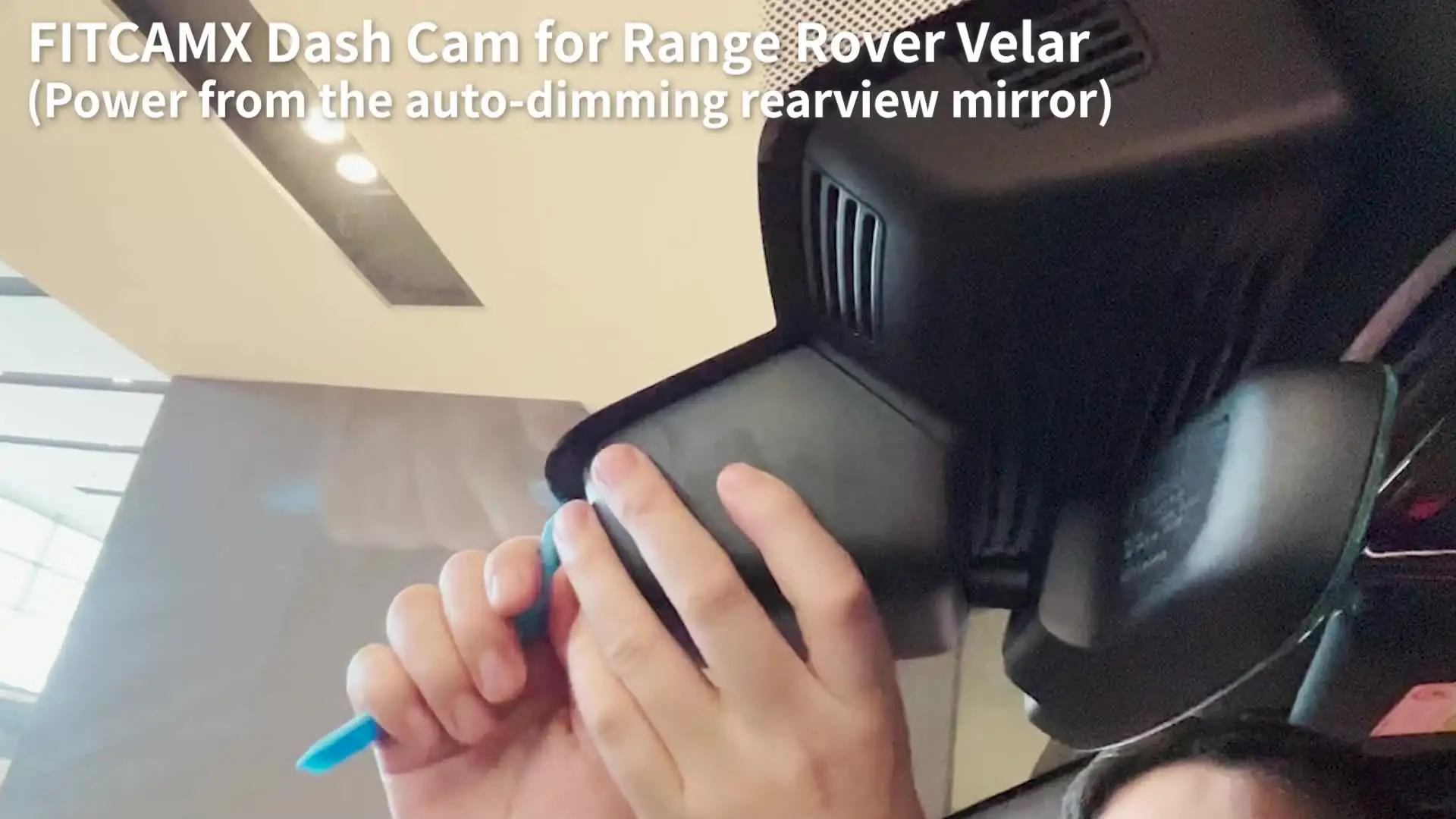 OE Witness 2-Channel Dash Cam – Plug & Play For Land Rover Discovery, Range Rover Sport & Evoque