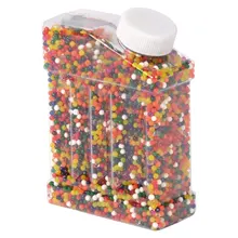 Koraliki wodne Rainbow Mix na zabawki sensoryczne Spa Refill and Decor nietoksyczny 250g Wedding Home Plant doniczkowa dekoracja tanie tanio VKTECH CN (pochodzenie) Kryształowa gleba Water Beads Home Decor Kid Toy
