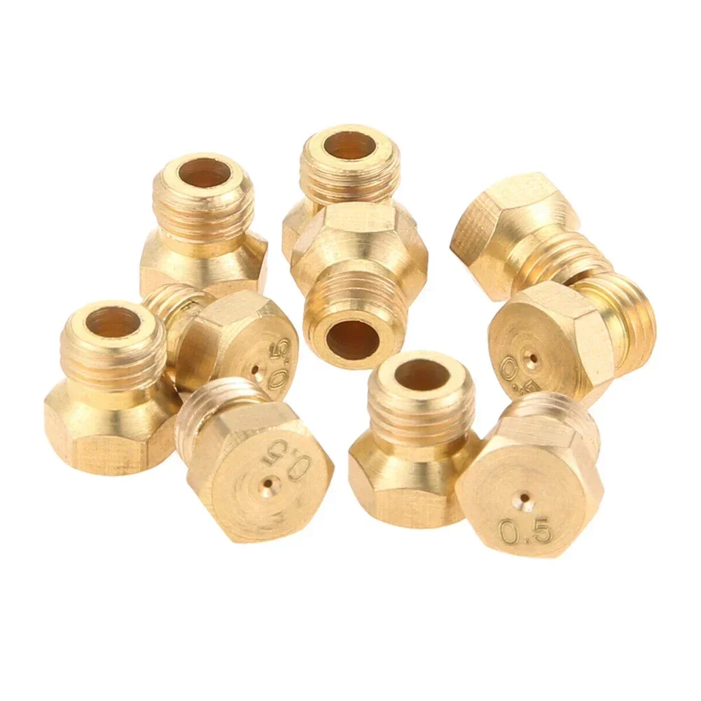 5 Pcs LPG Gas Jet Set Burner Gas Hob LPG Conversion Kit Nozzles Propane Injector Cooker Hobs Cooking Stove Jets