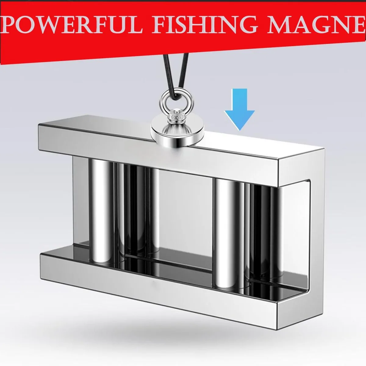 Premium Heavy-Duty Magnetic Hook Set - Durable Circular Magnet