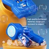 Children's Handheld Automatic Porous Space Bubble Gun Outdoor Entertainment Toy [Without Bubble Water] 6