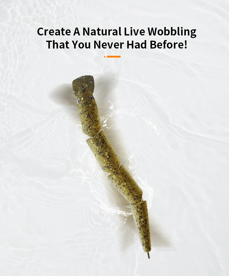 Leydun HYDRAM-S Gelenk-Angelköder 70mm 4g Sinkender Minnow Crank Wobbler Einzelhaken Forellen- und Bachköder für Süßwasser Künstlicher Köder – Detail 4