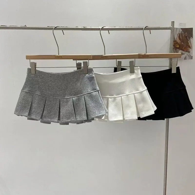 Sexy Mini Skirt Women New Summer Black Fashion Zipper Partywear Casual Slim Pleated Skirt Elegant Versatile Sexy Female Skirt 1