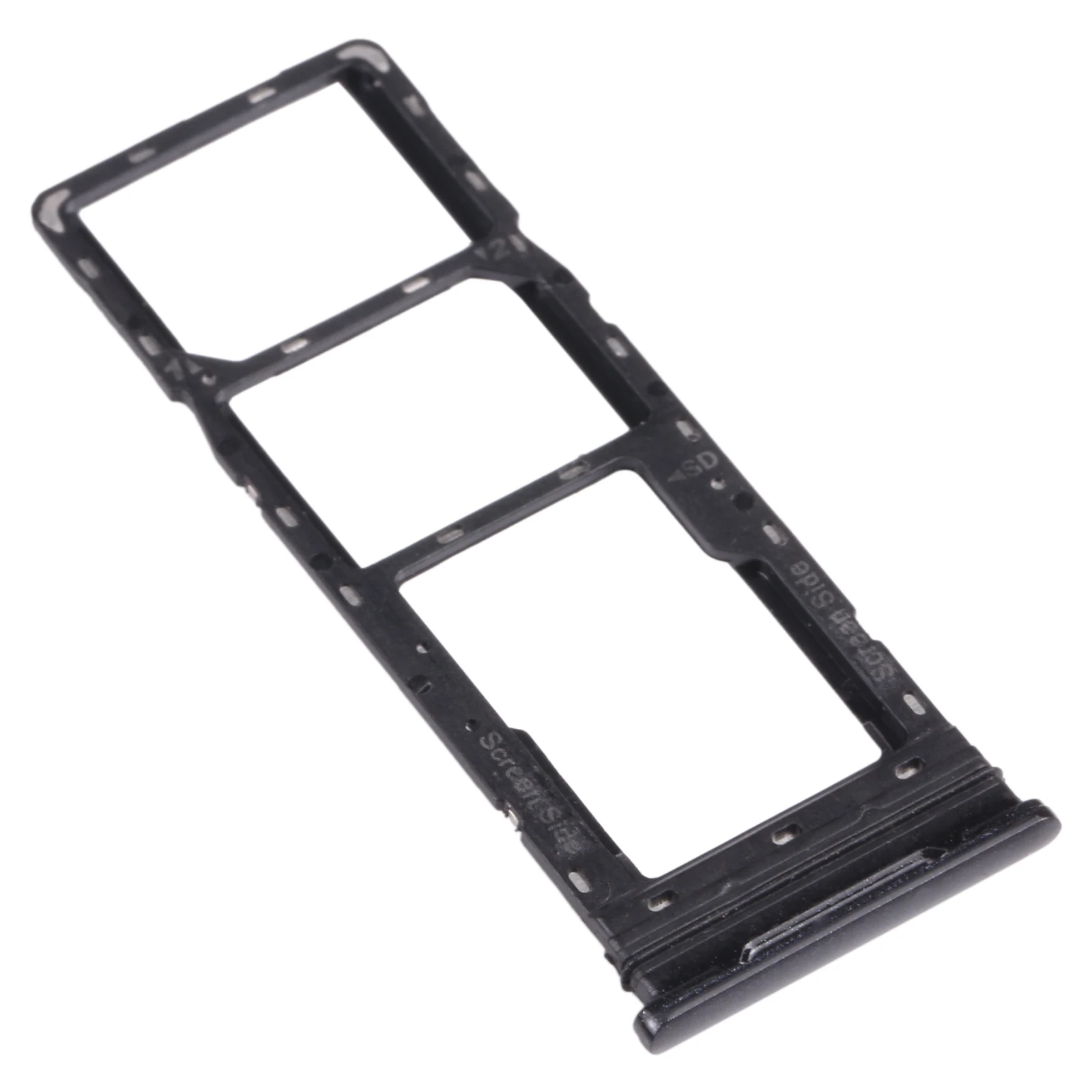 For infinix Smart 5 X657 X657C SIM Card Tray + SIM Card Tray + Micro SD Card Tray Mobile Phone Replacement Parts