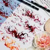 1loop Illusory Fire Butterfly Washi PET Tape for Scenic Journaling, Basic Landscape Collage 4