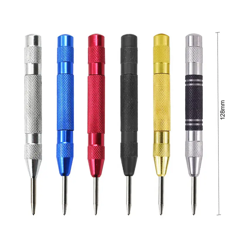 Automatic Centre Punch General Woodworking Metal Drill Adjustable Spring Loaded Automatic Punch Hand Tools for Metal Wood Glass image 6