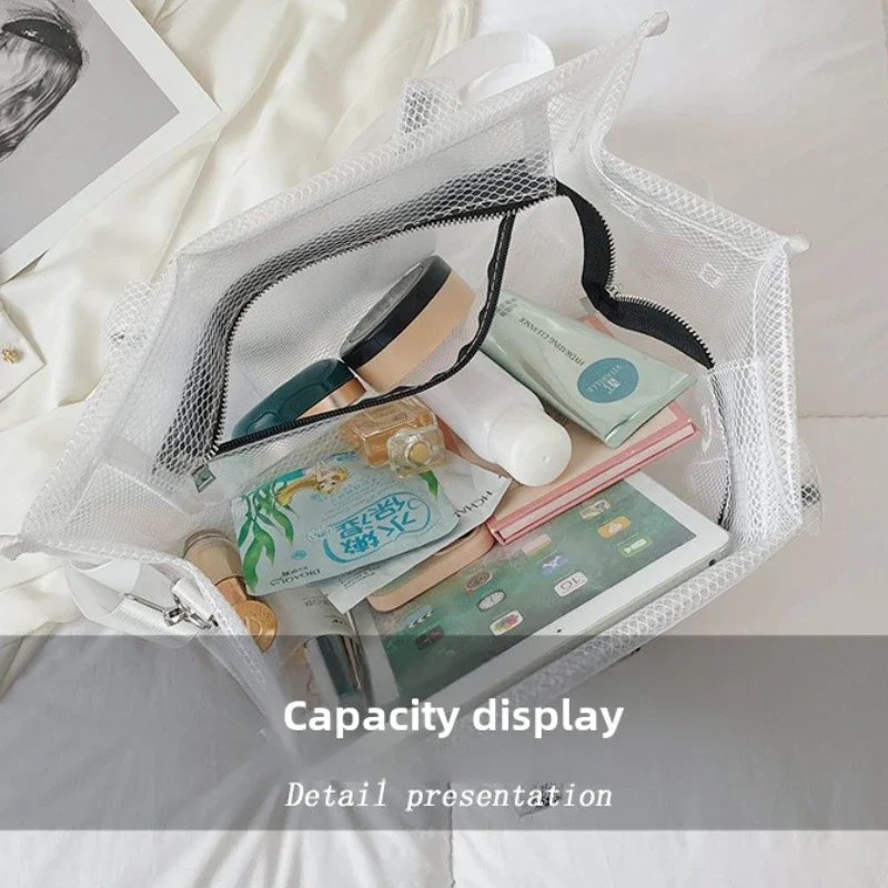 The Tote Bag For Women Crossbody Female Handbag New Solid Words Lette Leisure Large Bag Luxury Fashion PU Shoulder Crossbody Bag