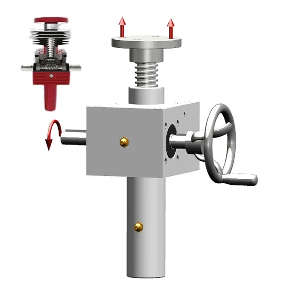 

high corrosion resistance Manually operated mini stainless steel cubic screw jack