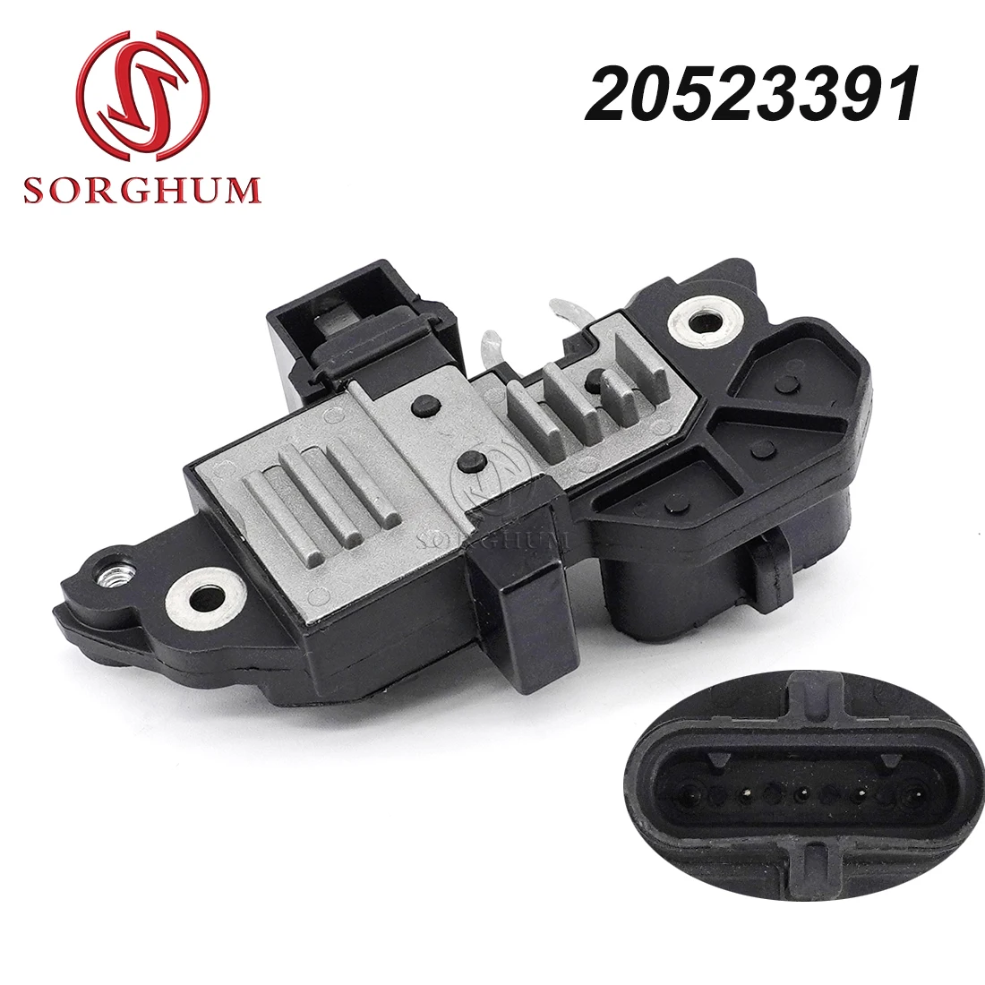 SORGHUM New Alternator Voltage Regulator 24V for Volvo Truck & Machinery 20523391 F00M144119 Replacement Automotive Accessories