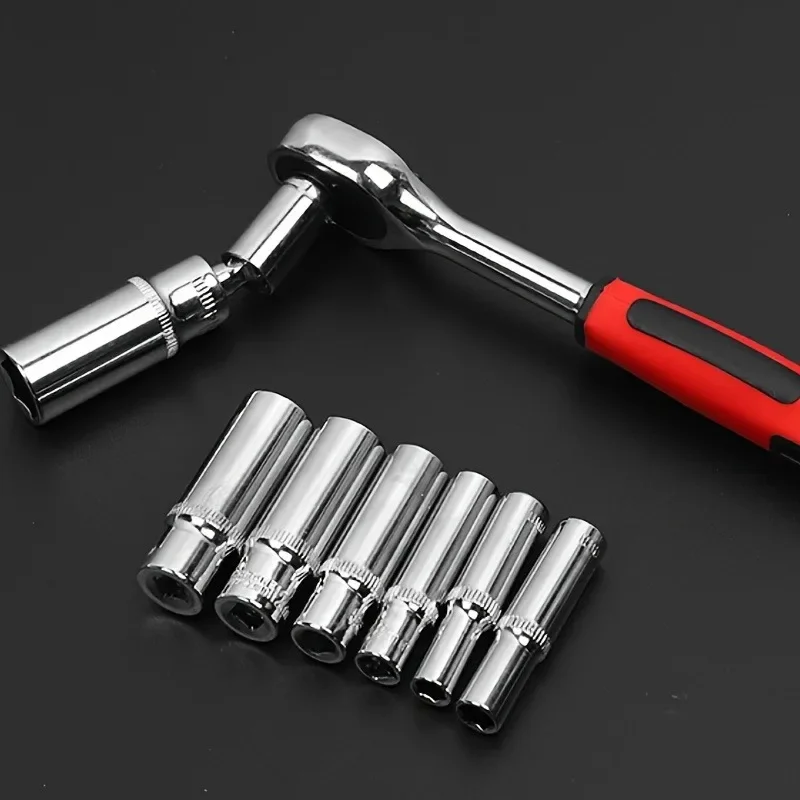 Car Repair Tools Multi-Purpose Repair Tool Set Ratchet Torque Wrench