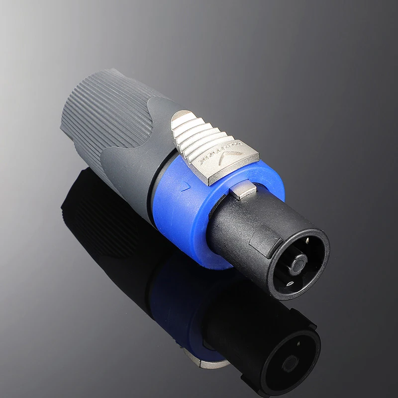 4-Pin Speakon-Stecker NL4FX NL4FC Kompatibel 4-Kern-Lautsprecherstecker Verstärkerkabel-Adapter Drehverschluss PA-System-Stecker – Detail 1