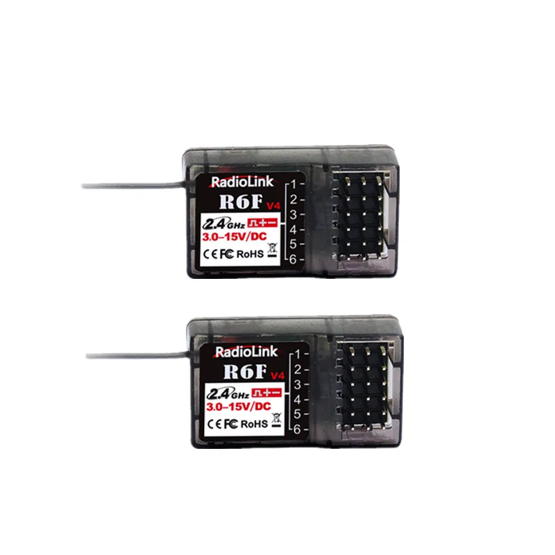 Advanced 2.4G 6-Channel Receiver with Gyro Function